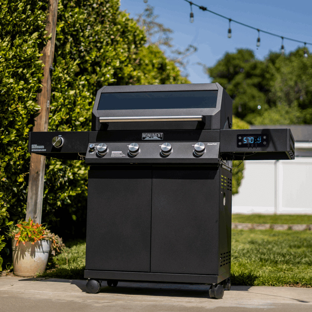 Monument Grills Denali 425  Black Smart Gas Grill