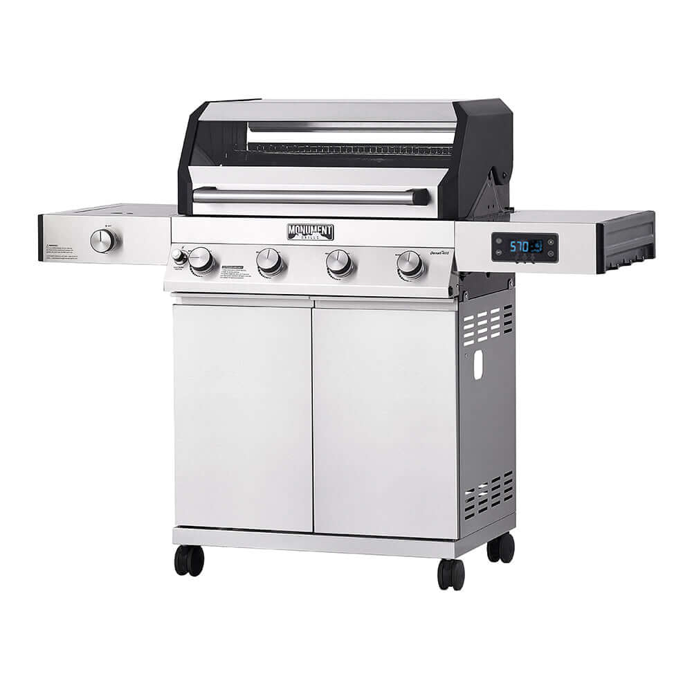 Monument Grills Denali 405 Stainless Smart Gas Grill