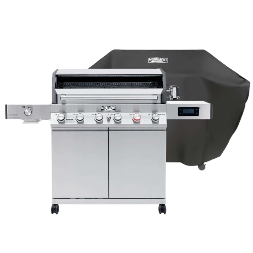 Monument Grills Denali 605Pro Stainless Smart Gas Grill 6 Burners  Liquid Propane Gas 605Pro