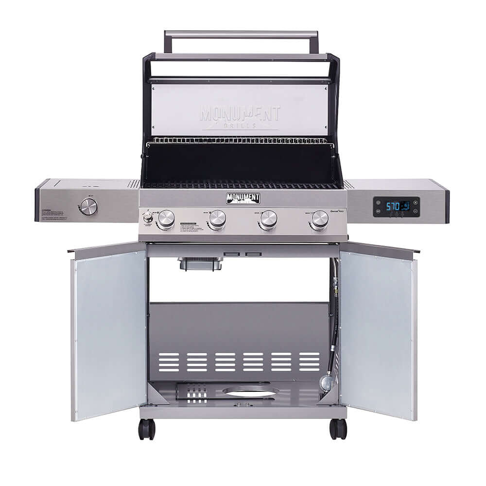 Monument Grills Denali 405 Stainless Smart Gas Grill