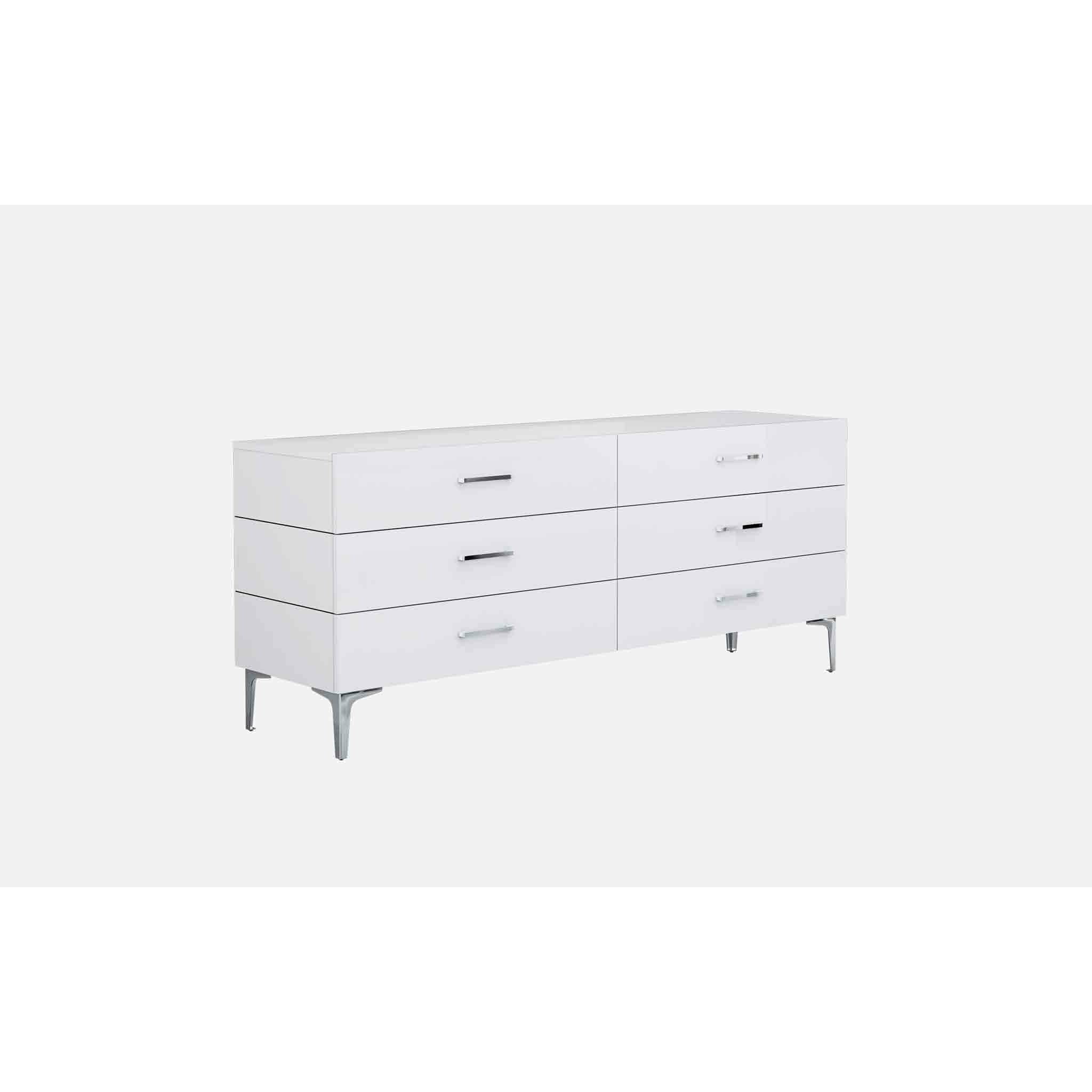 Whiteline Modern Living - Diva Double Dresser DR1345D-WHT