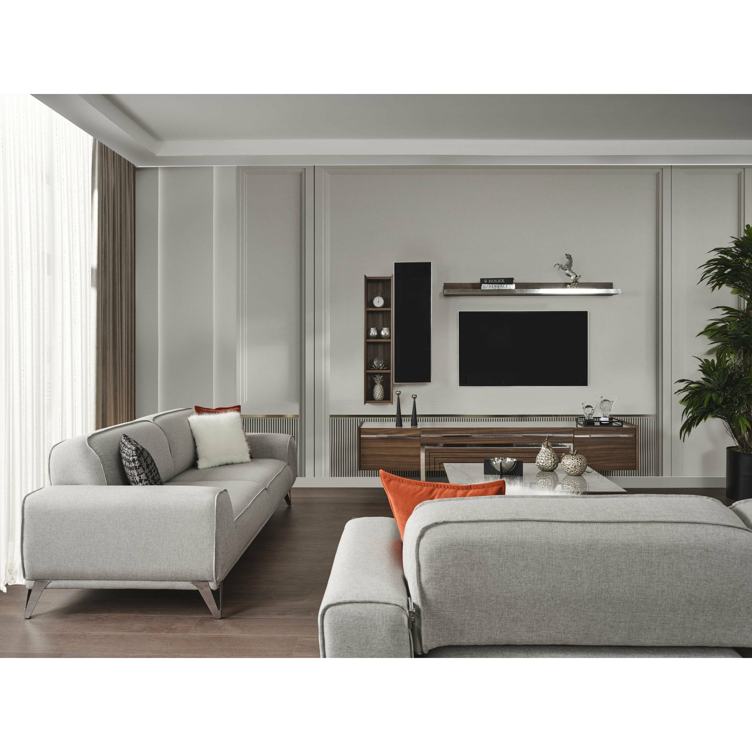 Whiteline Modern Living - Bursa Sofa Bed SO1755F-LGRY