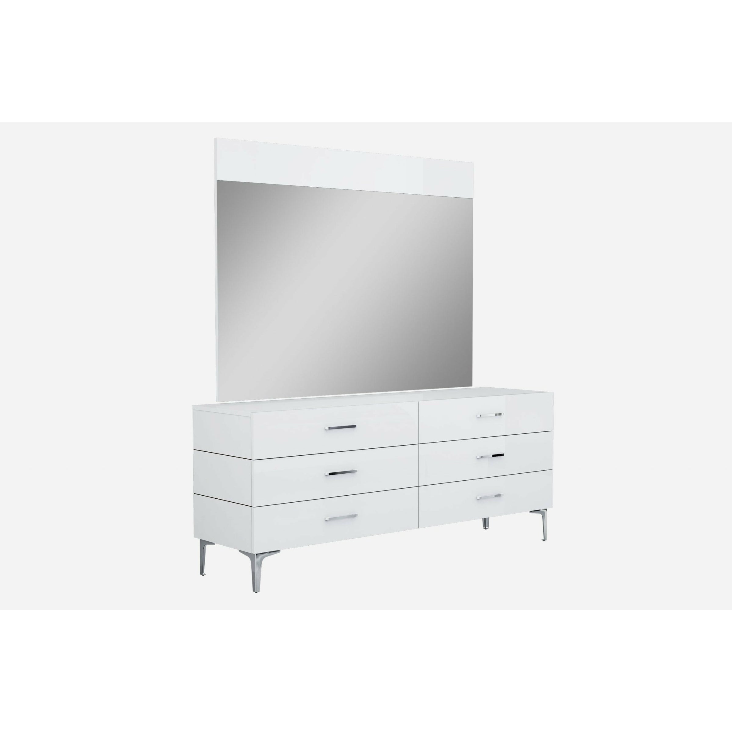 Whiteline Modern Living - Diva Double Dresser DR1345D-WHT