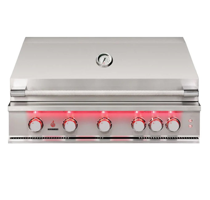 Trueflame - 40" 5 Burner Gas Grill - LP/NG - TF40