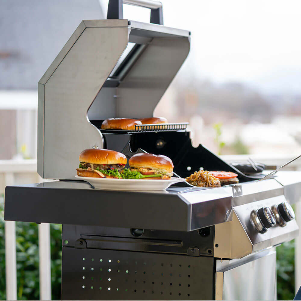 Monument Grills Mesa 200  Stainless Gas Grill 2-Burner Liquid Propane Gas