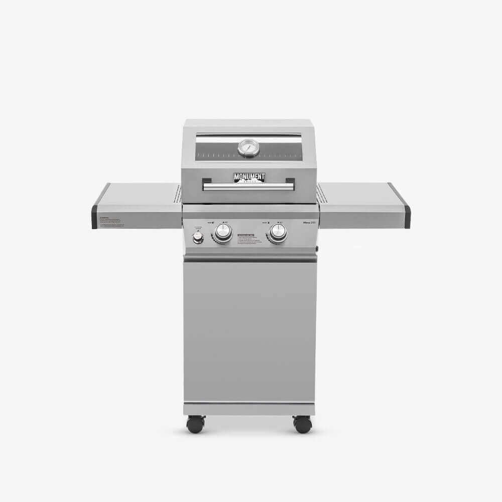 Monument Grills Mesa 200  Stainless Gas Grill 2-Burner Liquid Propane Gas