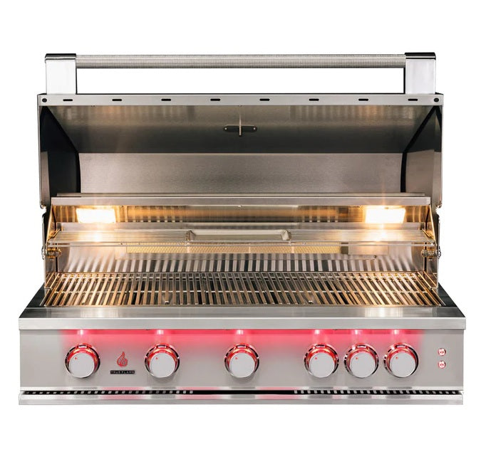 Trueflame - 40" 5 Burner Gas Grill - LP/NG - TF40