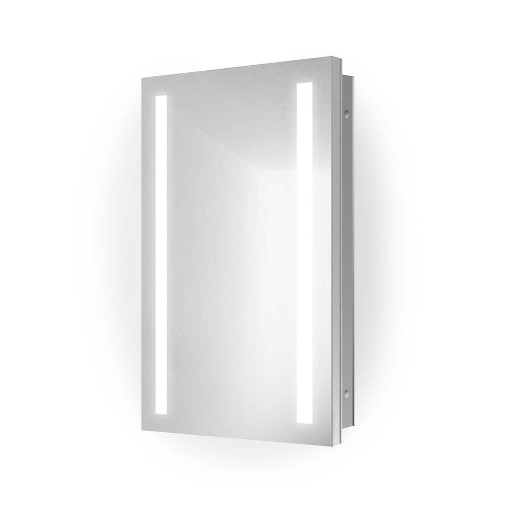 Krugg Kinetic 15″ x 30″ Left LED Medicine Cabinet w/Dimmer & Defogger