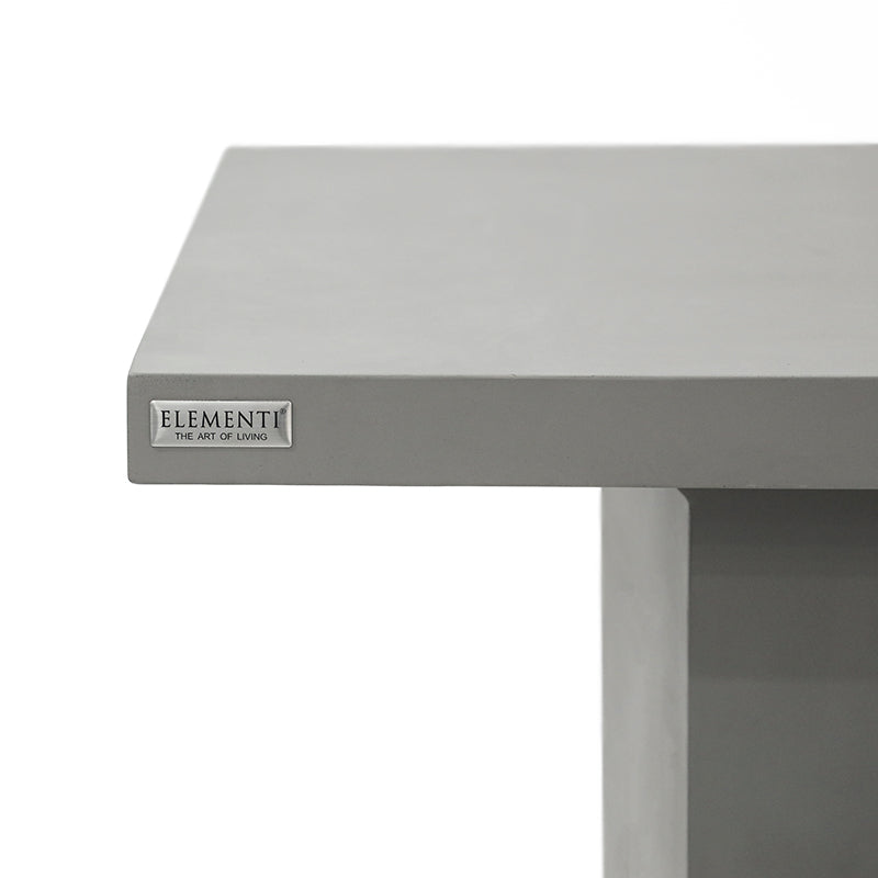 Elementi Living Santiago Dining Table Rectangle SANTIAGO-SG FDG01-SG