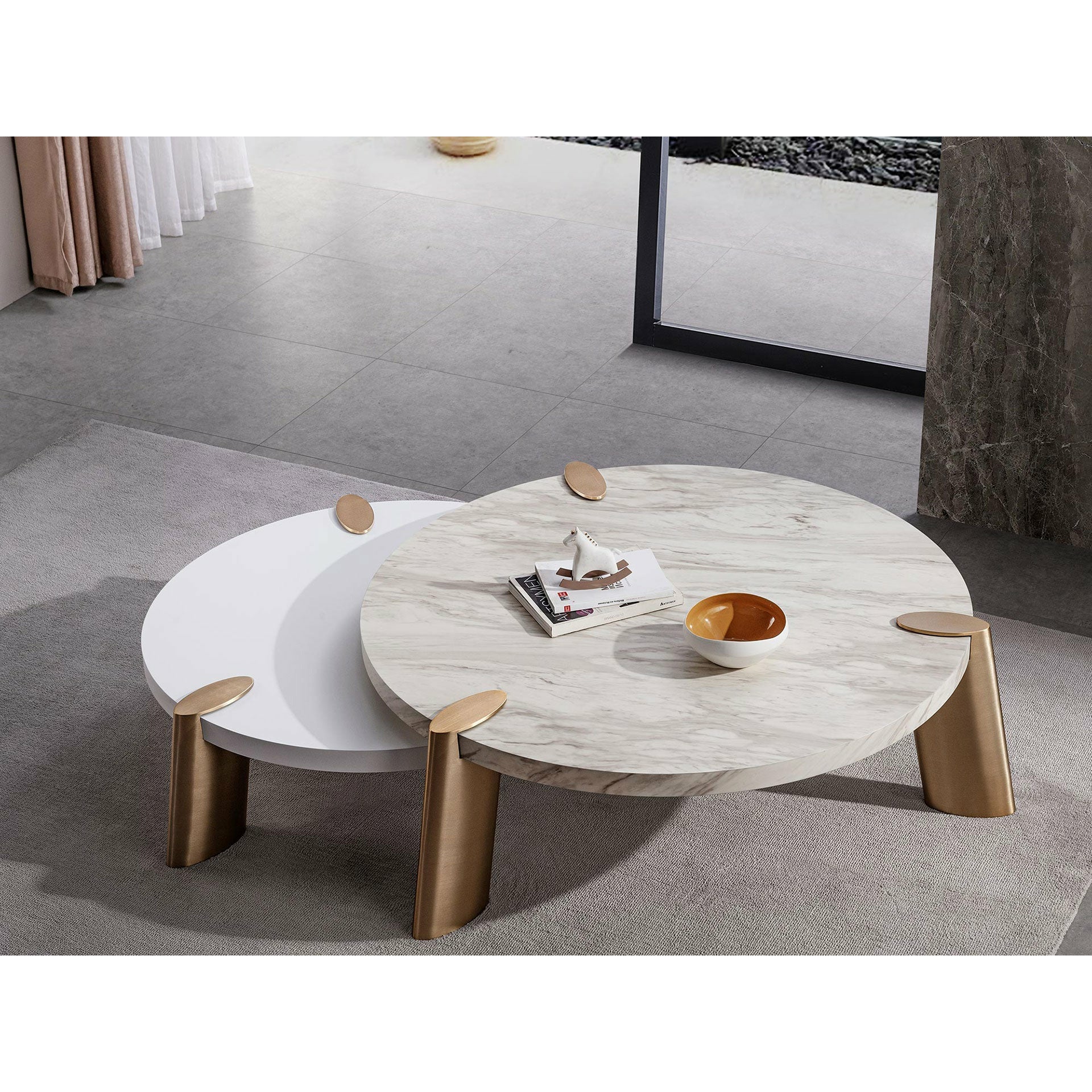 Whiteline Modern Living - Mimeo Coffee Table CT1657S-WHT