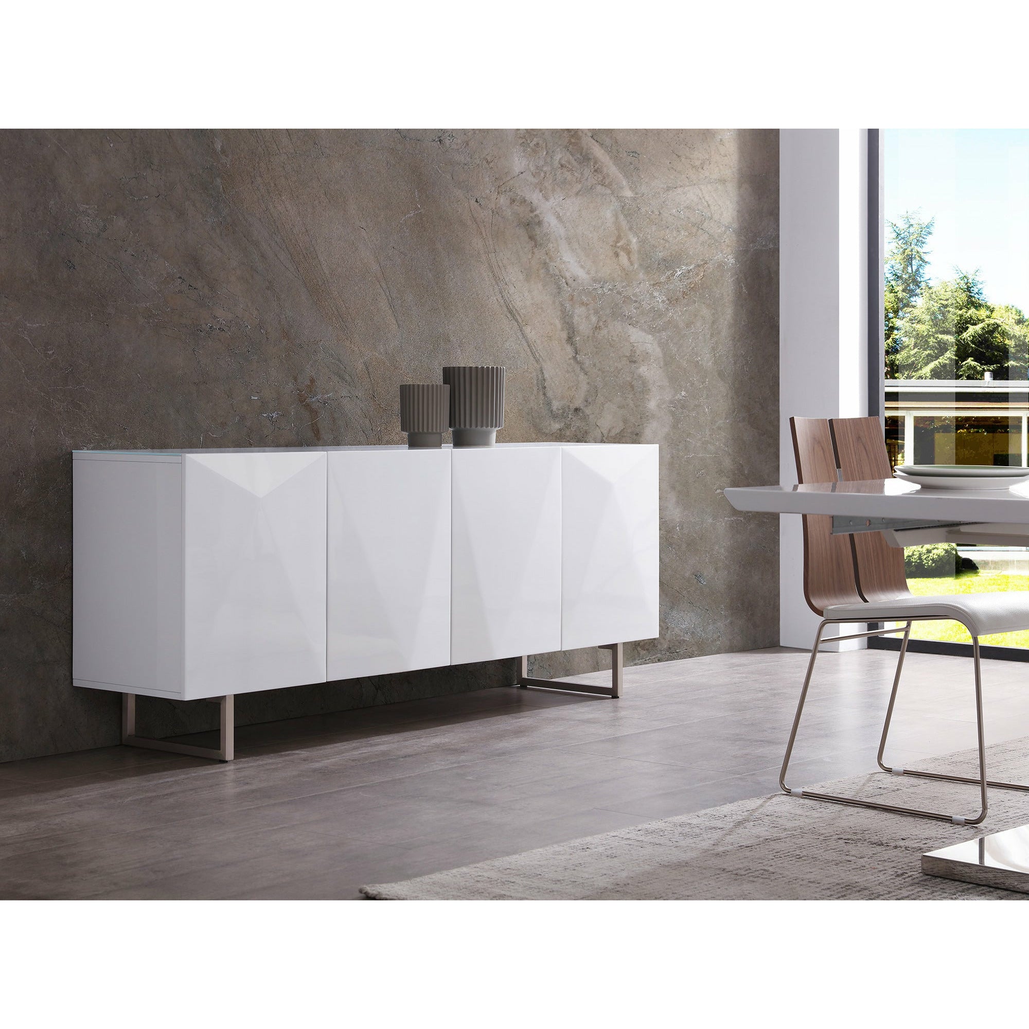 Whiteline Modern Living - Paul Buffet SB1180-WHT