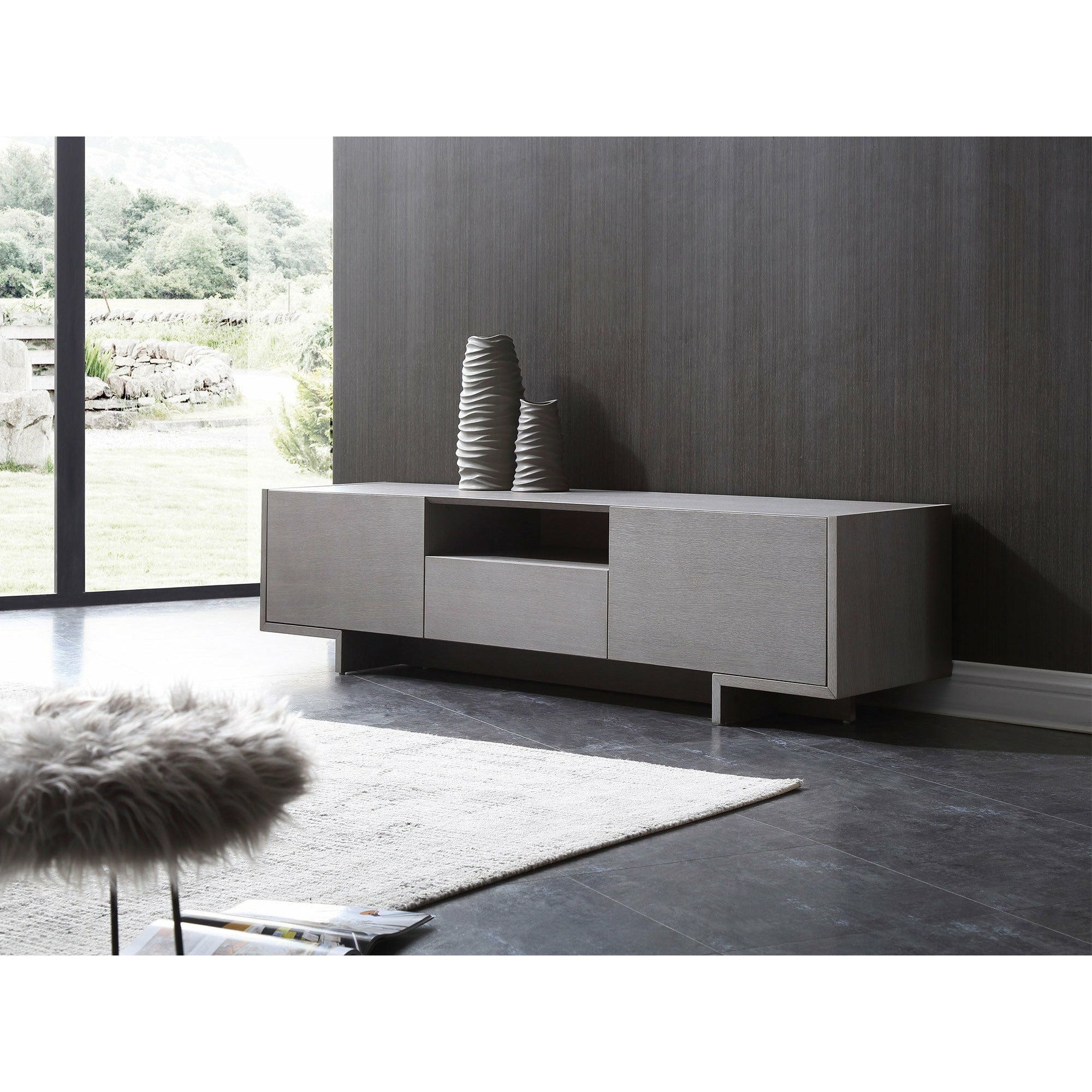 Whiteline Modern Living - Noah TV Unit EC1463-GRY