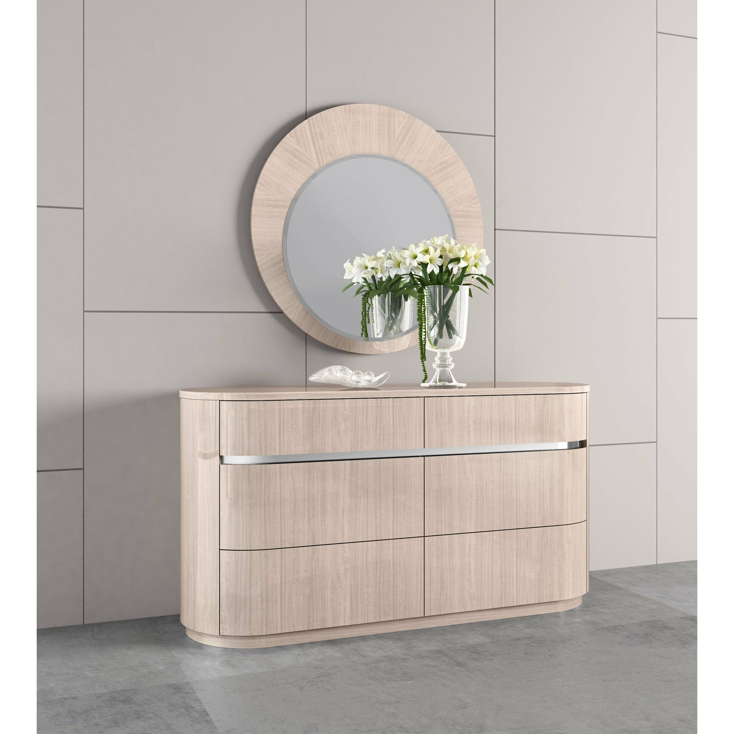 Whiteline Modern Living - Waves Dresser DR1753-BEI