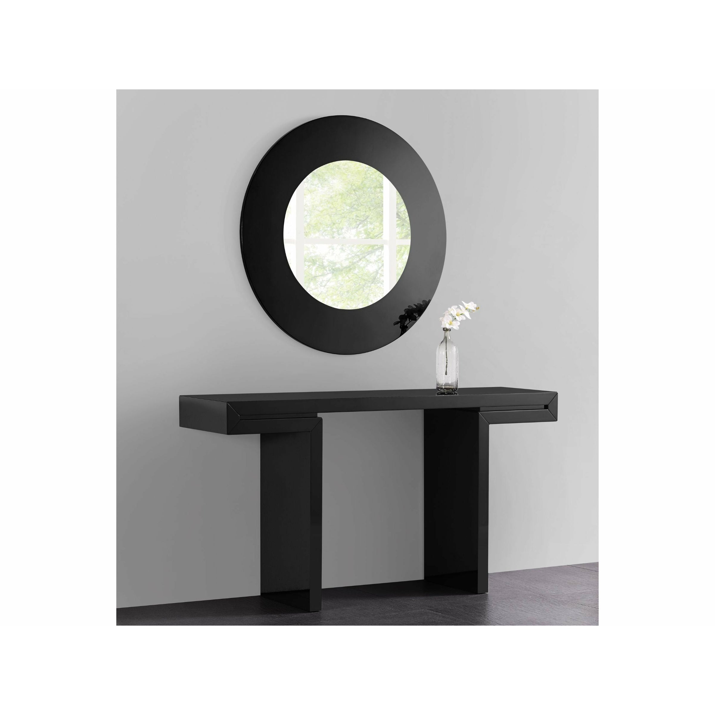 Whiteline Modern Living - Delaney Console CO1408-BLK