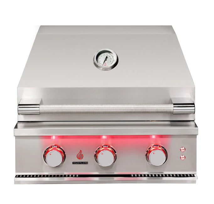 Trueflame - 25" 3 Burner Gas Grill - LP/NG - TF25-LP/NG