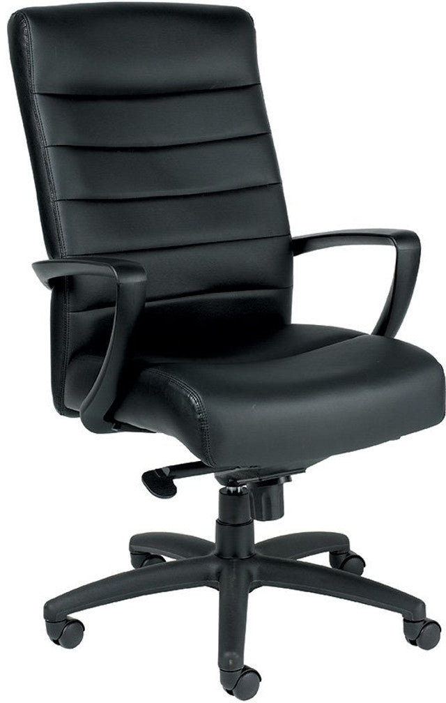 EuroTech Manchester High-Back Leather Executive Chair EUR-LE150-BRNL