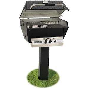 Broilmaster P3-XFN Premium Natural Gas Grill On Black Cart P3-XFN + BL26-P