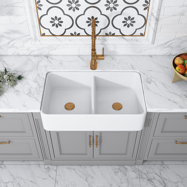 Altair Triesta Ceramic 32" Farmhouse Sink