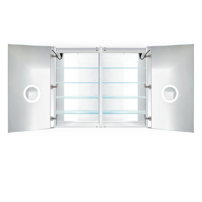 Krugg Svange 4842D 48″ X 42″ LED Medicine Cabinet w/Dimmer & Defogger