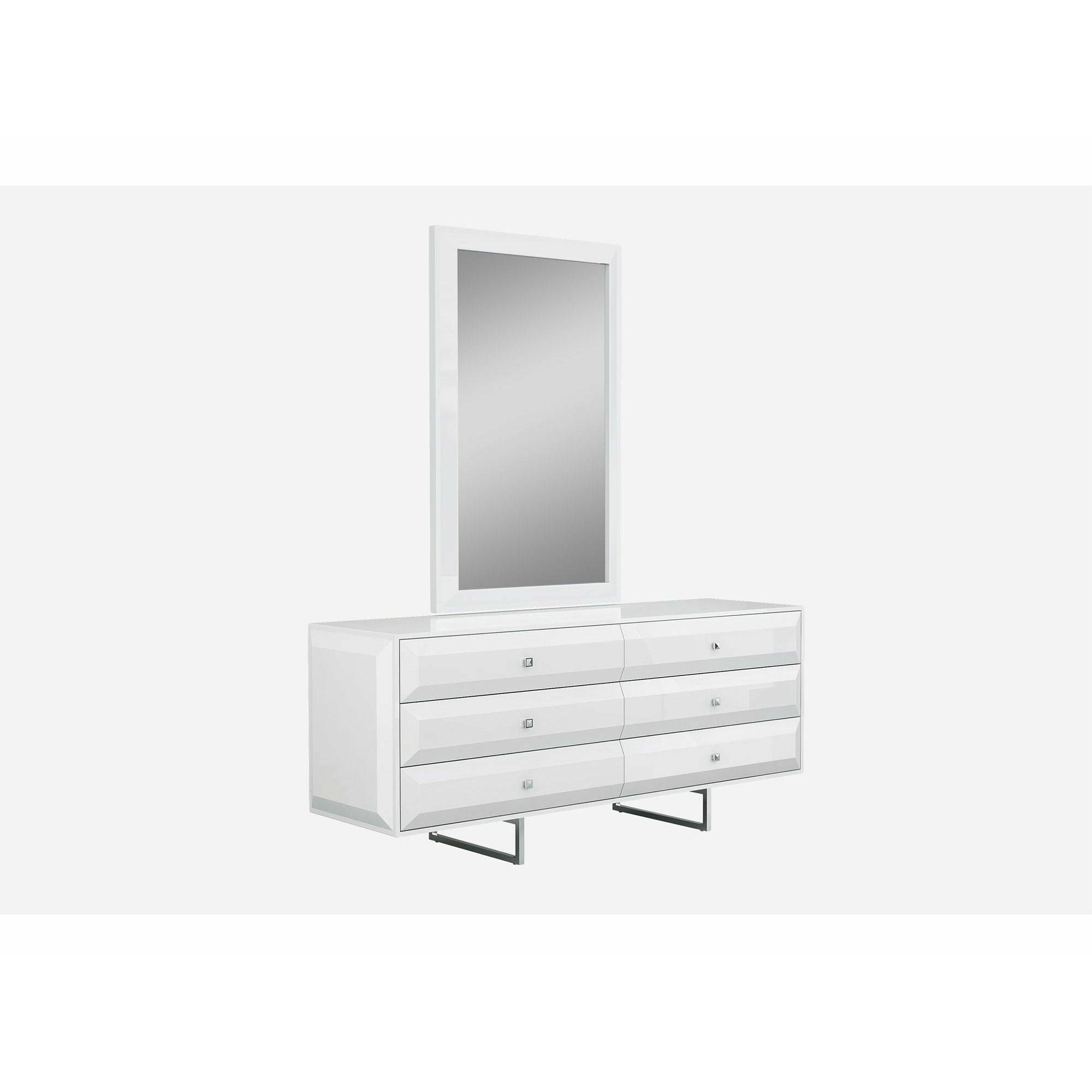 Whiteline Modern Living - Abrazo Double Dresser DR1356D-WHT