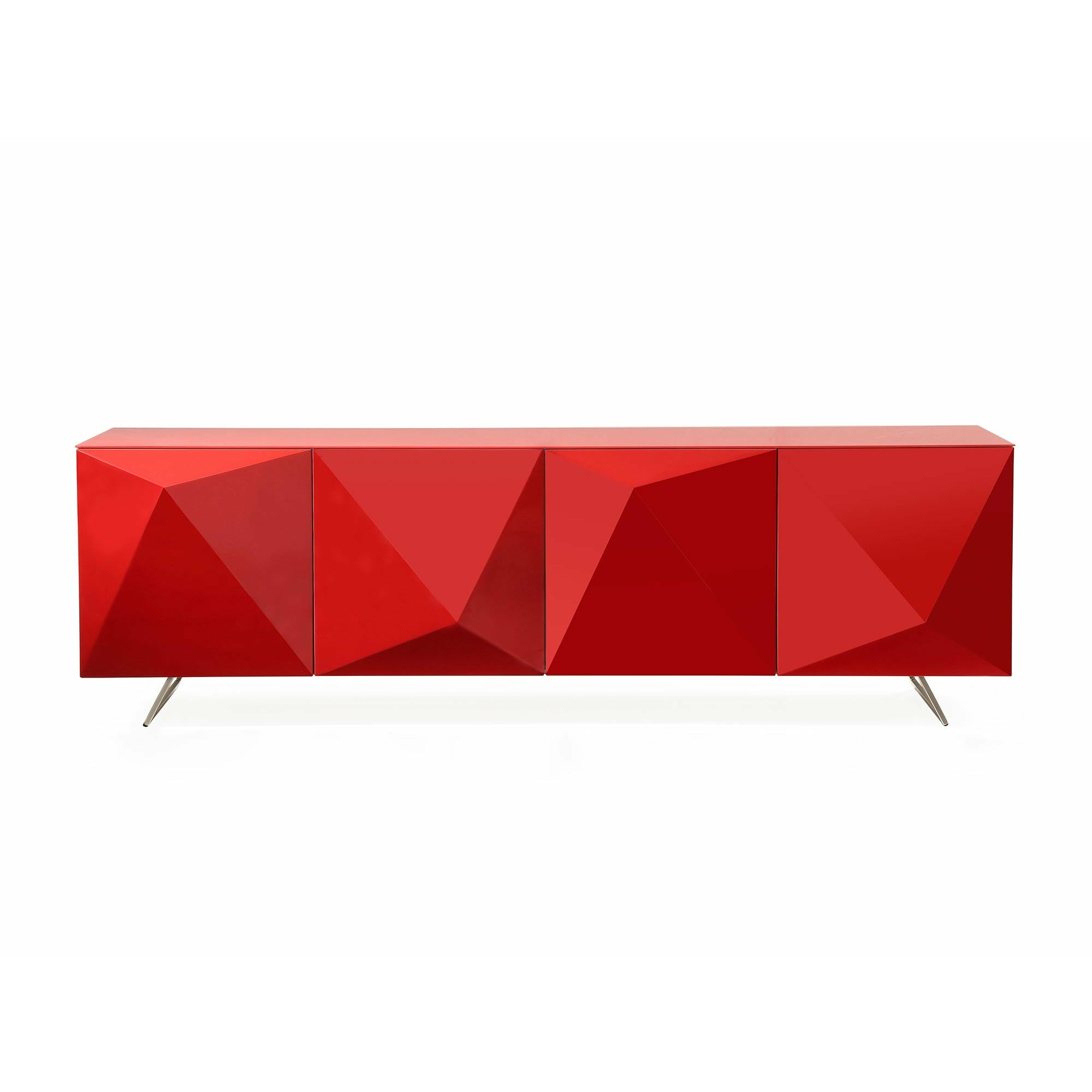 Whiteline Modern Living - Samantha Buffet SB1193-RED