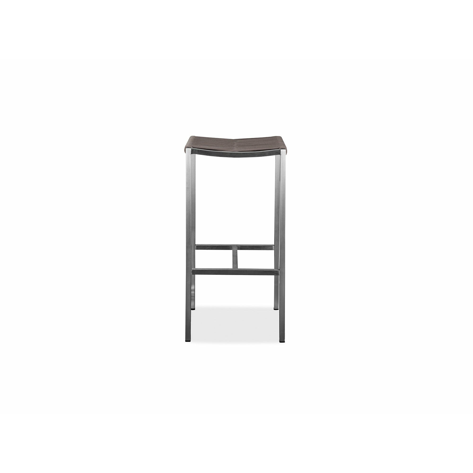 Whiteline Modern Living - Stone Backless Outdoor Barstool BS1597-NBAC