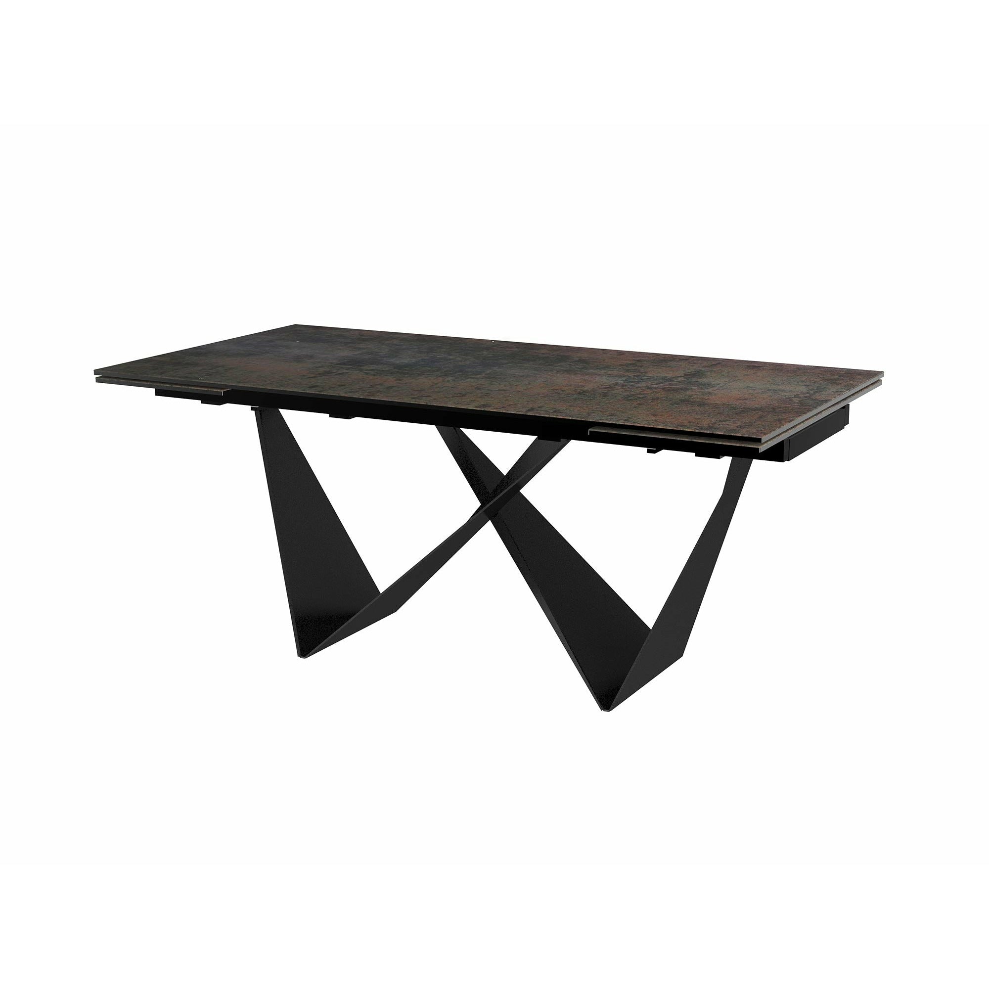 Whiteline Modern Living - Jack Extendable Dining Table DT1635E-BLK