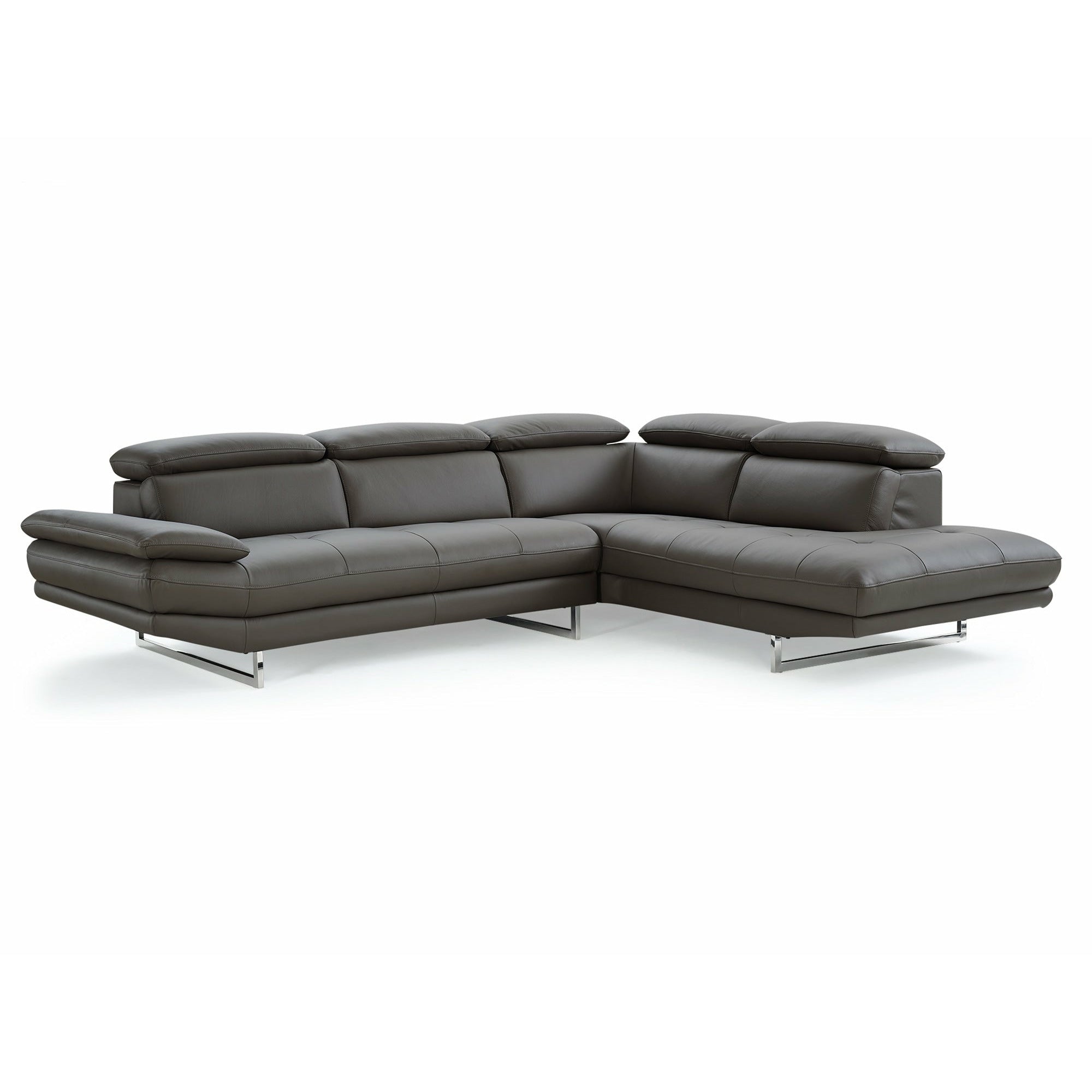 Whiteline Modern Living - Pandora Sectional SR1351L-DGRY