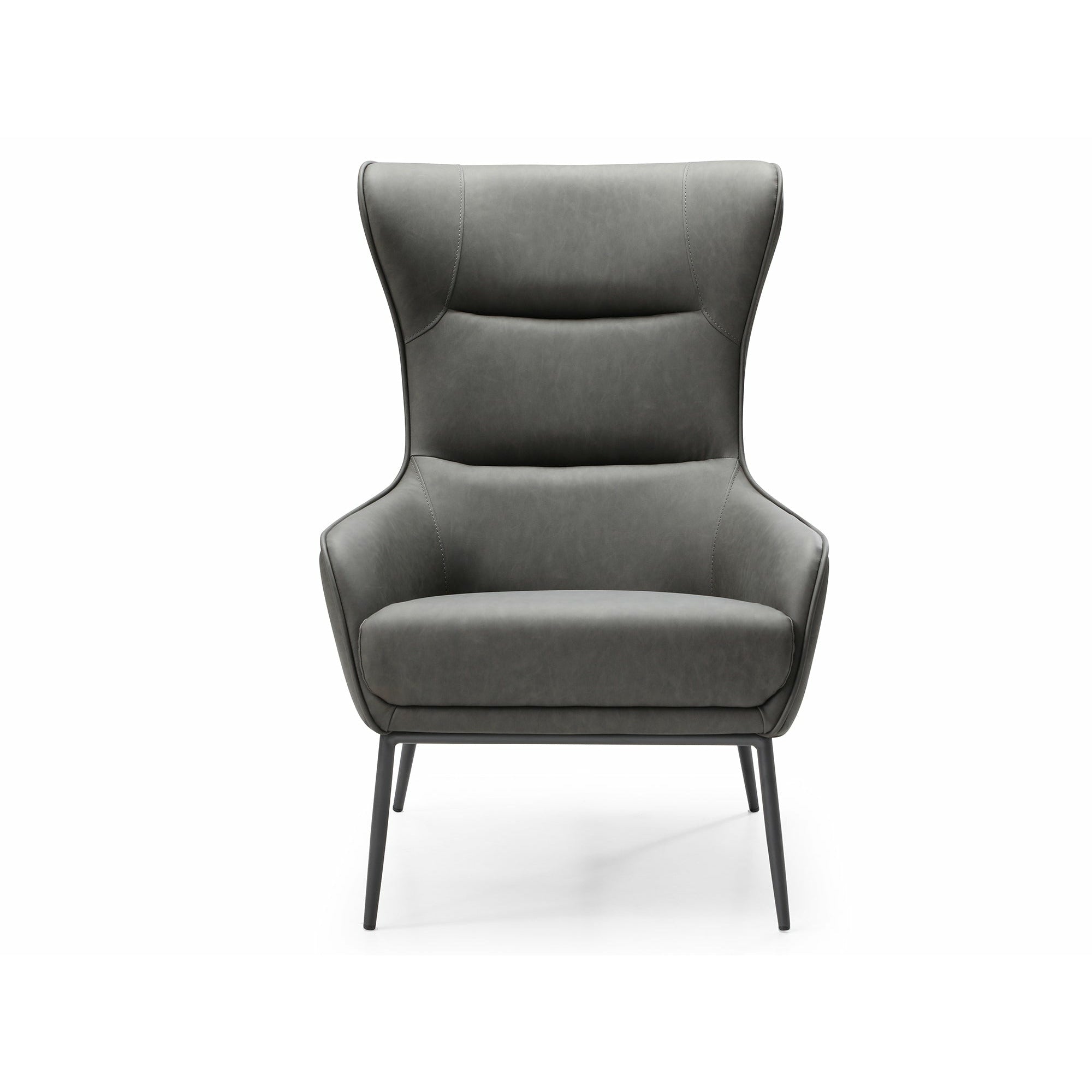 Whiteline Modern Living - Wyatt Leisure Chair CH1707P-DGRY