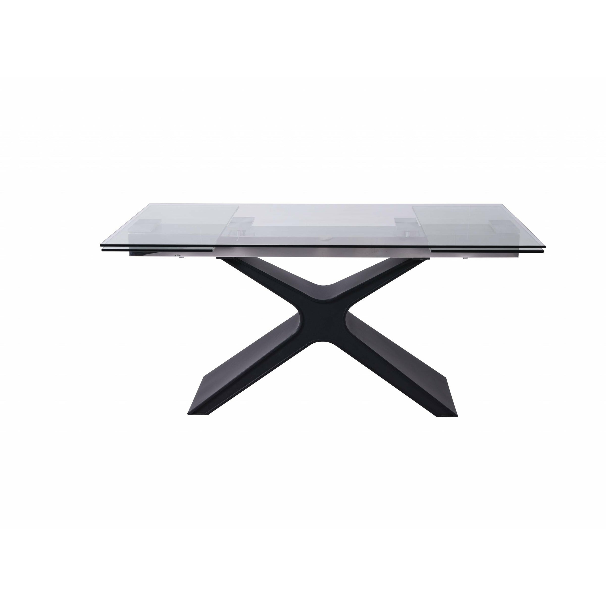 Whiteline Modern Living - West Extendable Dining Table DT1716-BLK