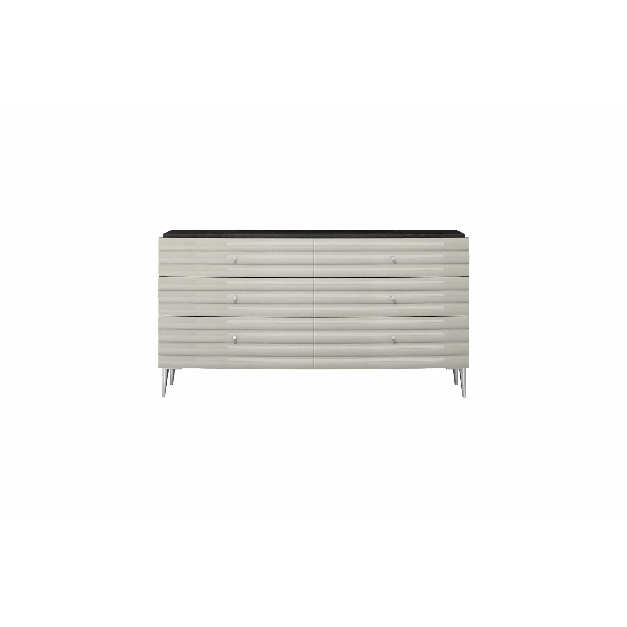 Whiteline Modern Living - Pino Dresser DR1752-DGRY/LGRY