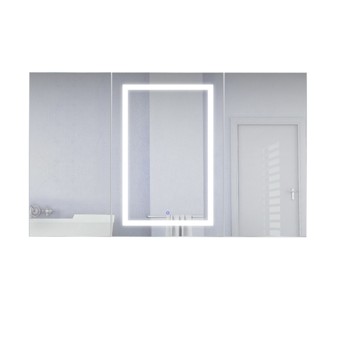 Krugg Svange 60″ X 36″ LED Medicine Cabinet w/Dimmer & Defogger