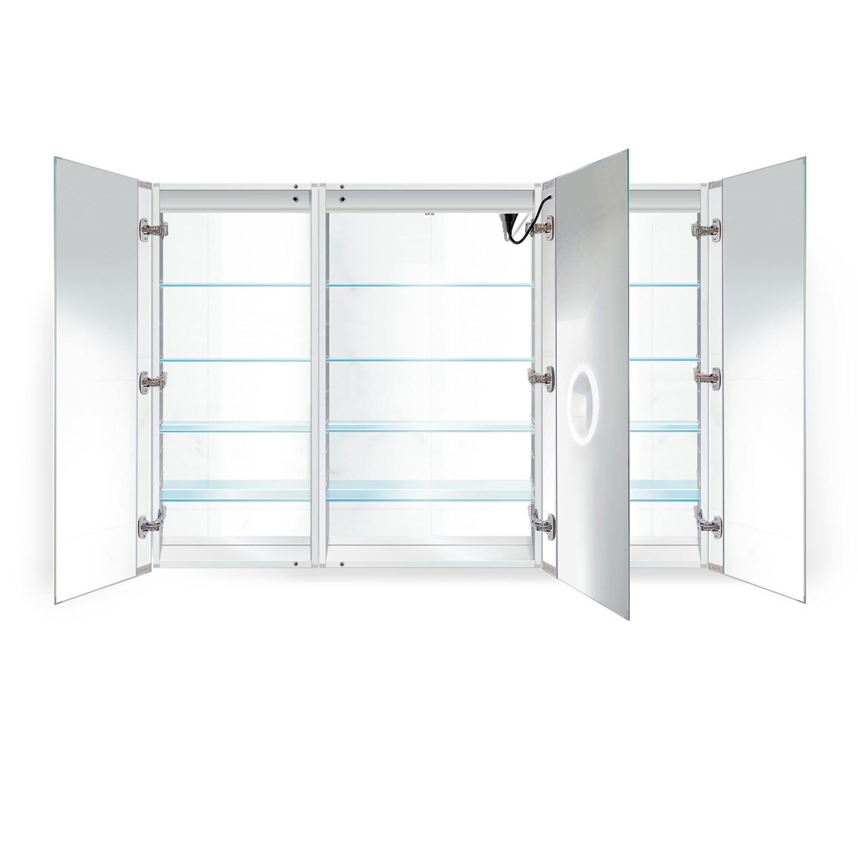 Krugg Svange 66″ X 42″ LED Medicine Cabinet w/Dimmer & Defogger 6642DLRR