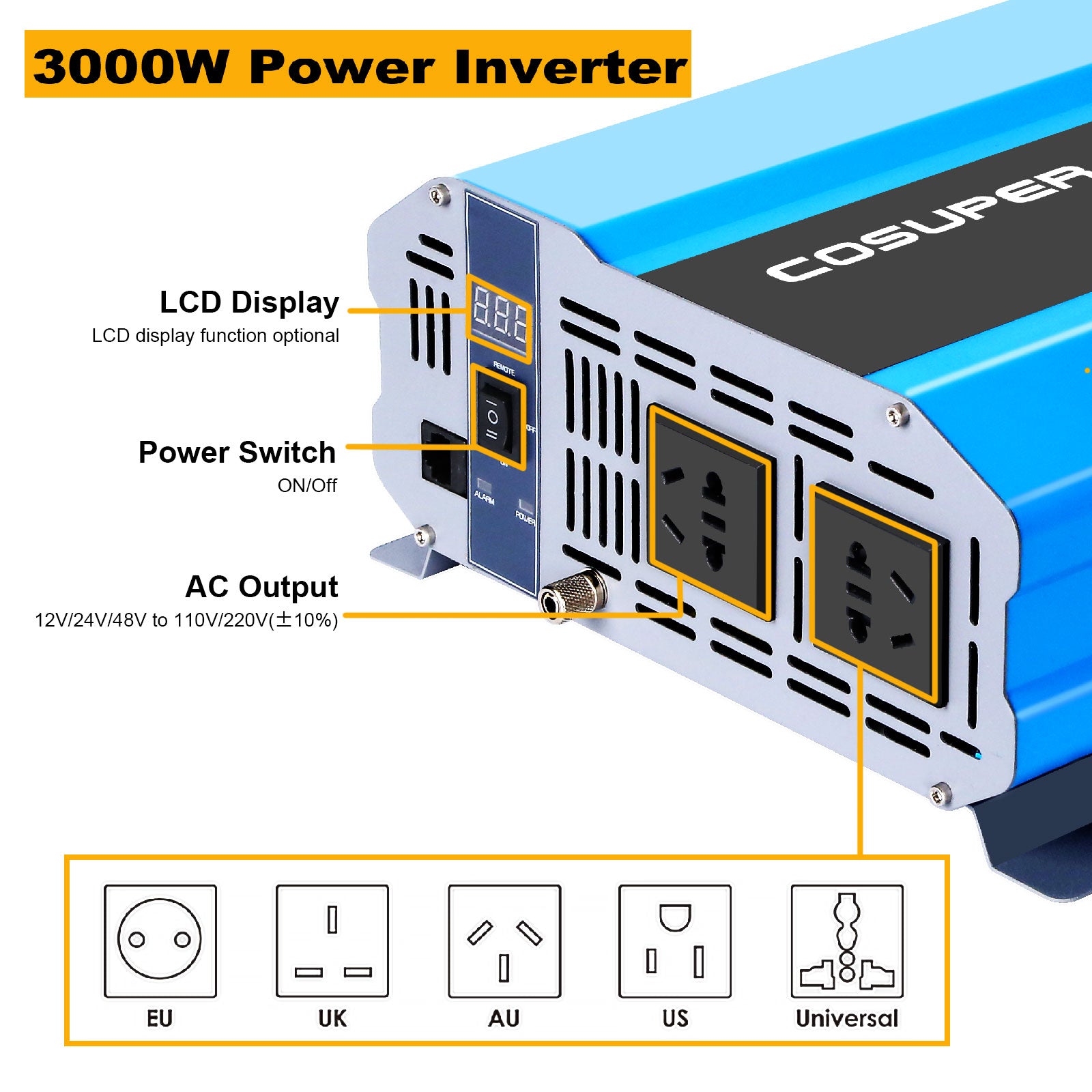 ACOPOWER 600W Mono Black RV Solar System