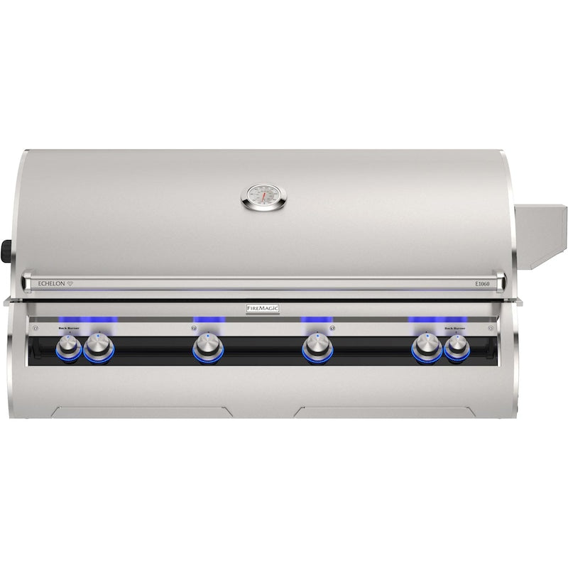 Fire Magic Echelon Diamond E1060i Built-In Grill w/ Rotisserie, Left Side Infrared Burner - E1060I-9LAP