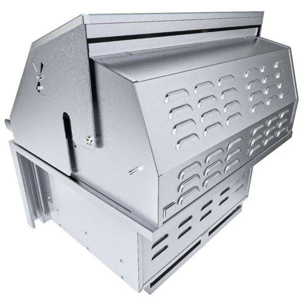 Sunstone Series 28″ Single Zone 304 Stainless Steel Charcoal Grill – SUNCHDZ28