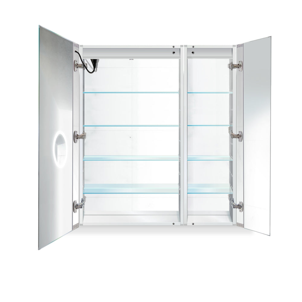 Krugg Svange 3642L 36″ X 42″ LED Medicine Cabinet w/Dimmer & Defogger