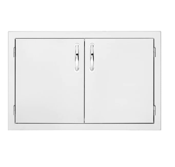 True Flame - 33" Double Access Door Masonry Frame Return - TF-DD-33M