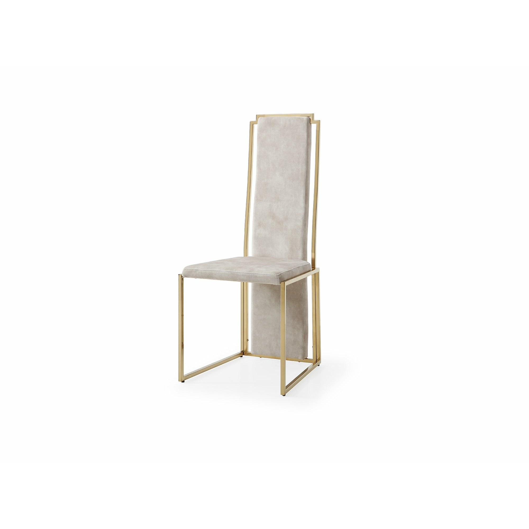 Whiteline Modern Living - Sumo Dining Chair DC1658F-BEI