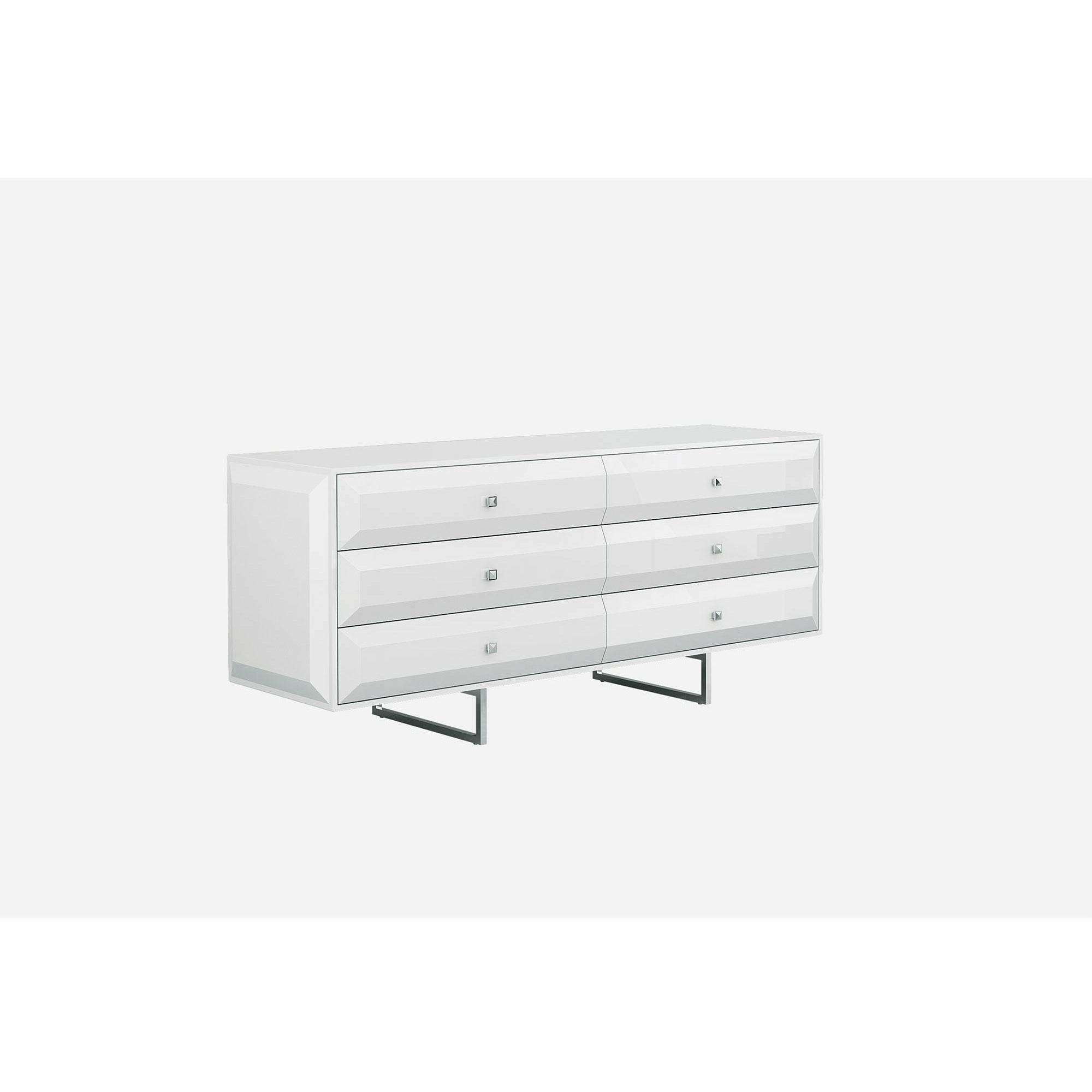 Whiteline Modern Living - Abrazo Double Dresser DR1356D-WHT