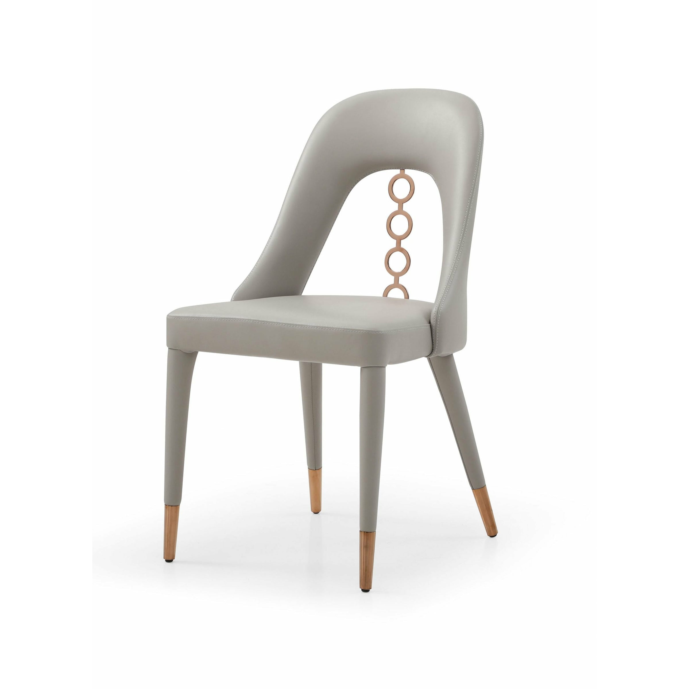 Whiteline Modern Living - Liza Dining Chair DC1710P-LGRY