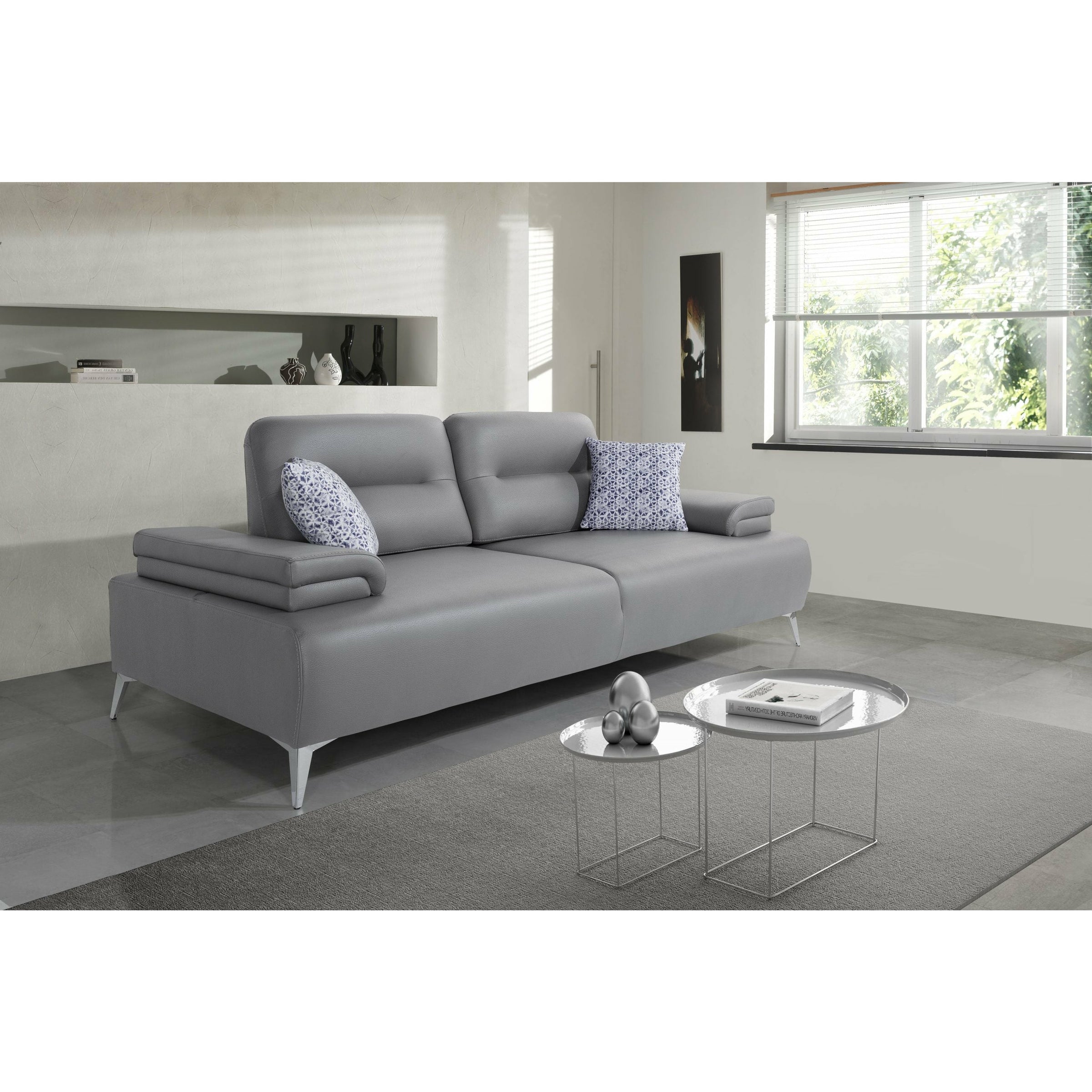 Whiteline Modern Living - Ruslan Sofa SO1759-LGRY