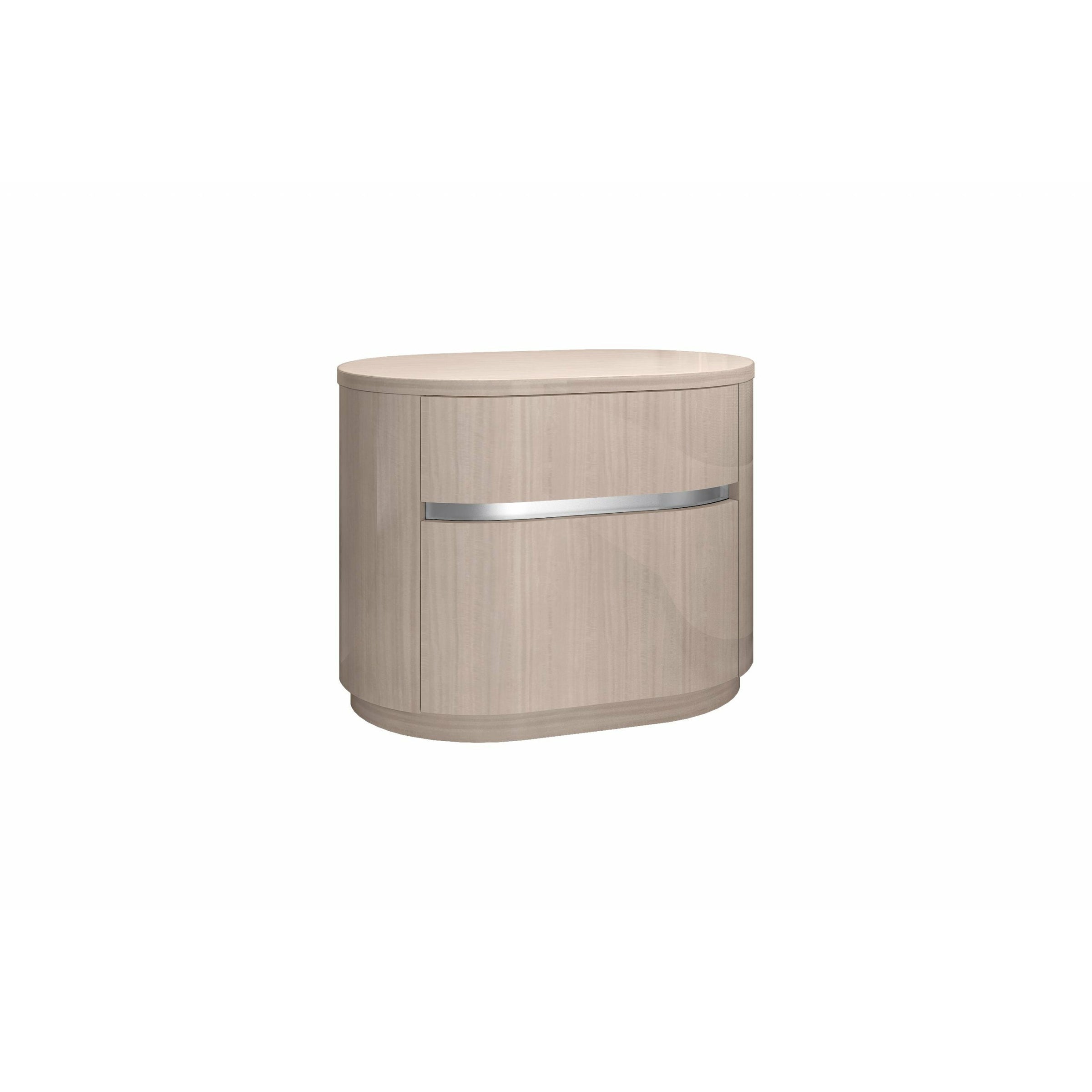 Whiteline Modern Living - Waves Nightstand NS1753-BEI