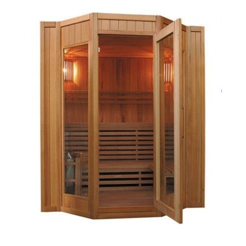 SunRay Tiburon 4 Person Traditional Sauna - HL400SN