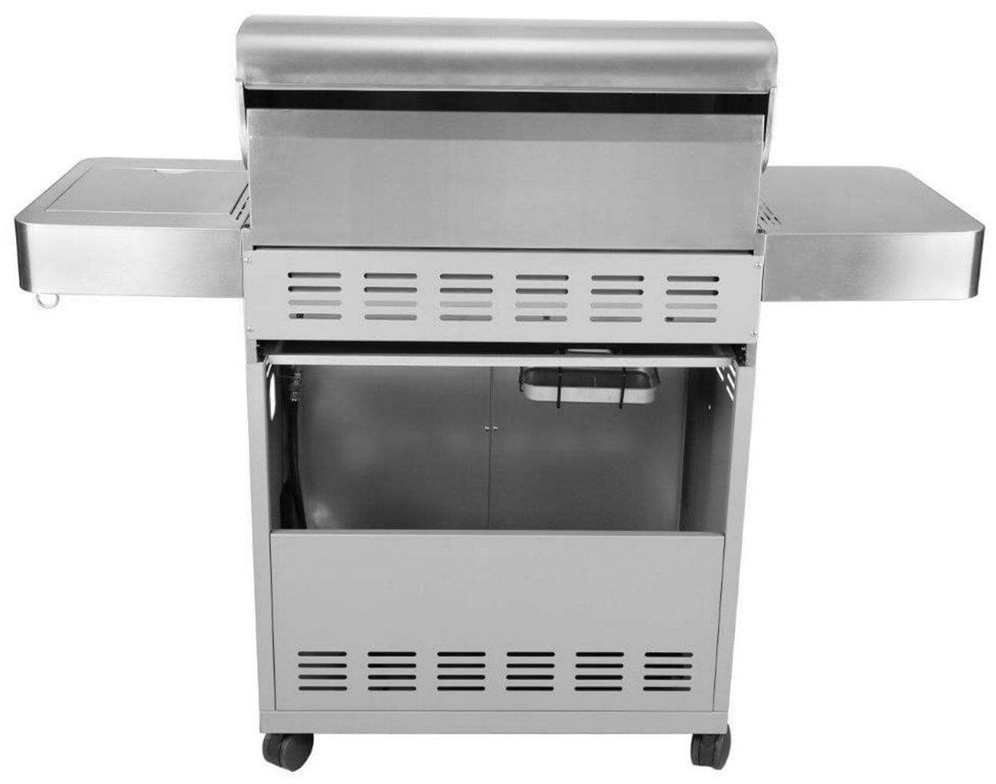 Monument Grills 41847NG Natural/Propane Gas Stainless Gas Grill 4 Burners  Propane & Natural Gas