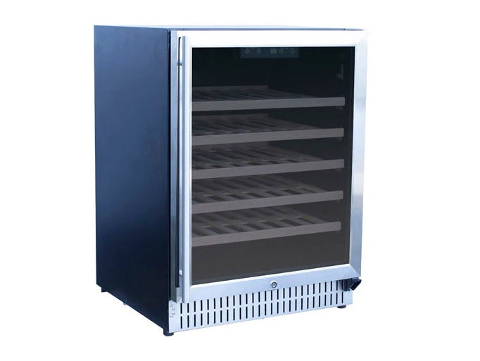 True Flame - 24" Outdoor Rated Wine Cooler - TF-RFR-24W