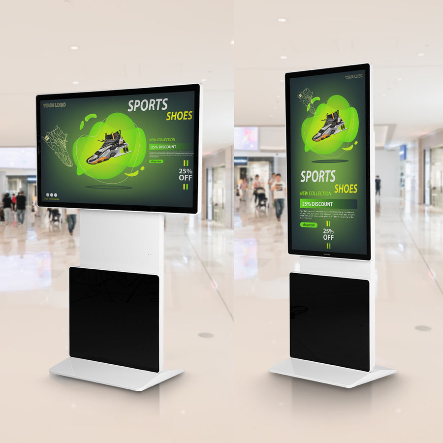 LEDscopic  Vertical (4K) - Rotating Interactive Touch Screen Kiosk TSLSKO