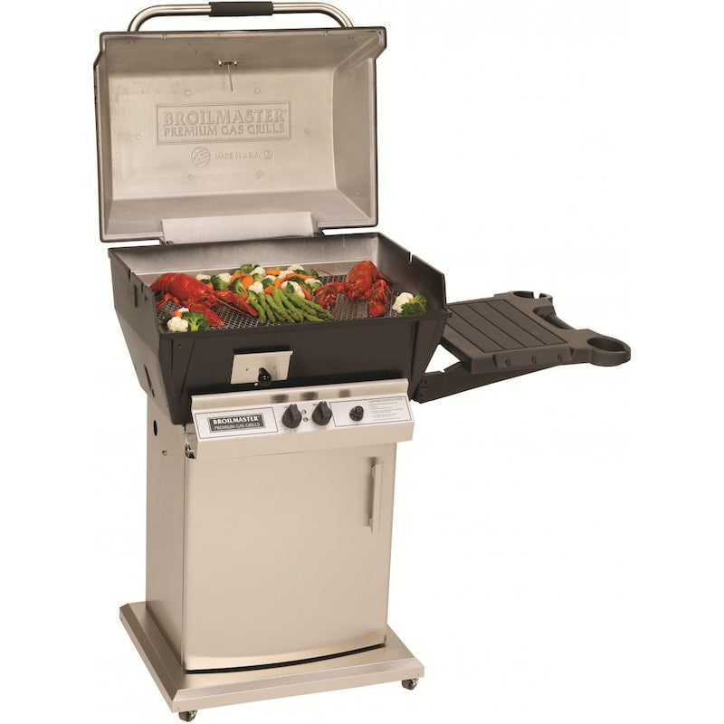 Broilmaster Q3X Qrave Propane Gas Grill On Black Cart Q3PK1-LP