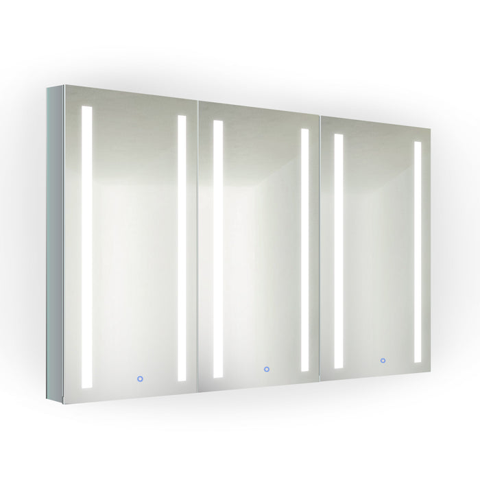 Krugg Kinetic LED Medicine Cabinet 45″ x 30″ w/Dimmer & Defogger