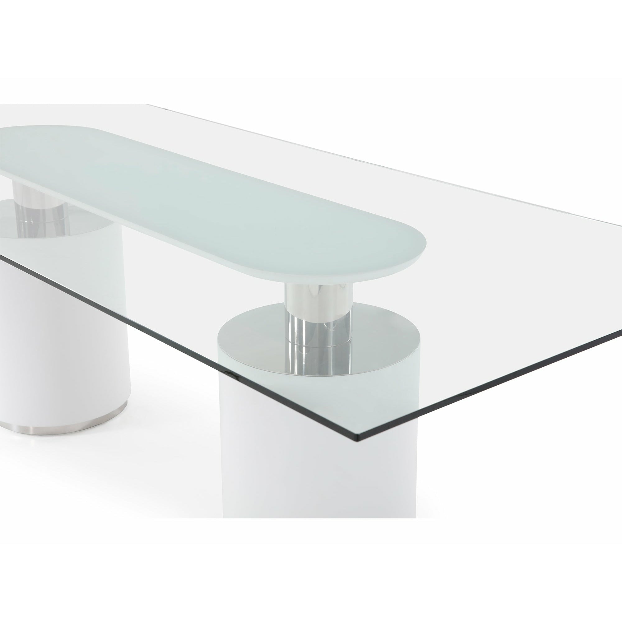 Whiteline Modern Living - Mandarin Dining Table DT1660-WHT